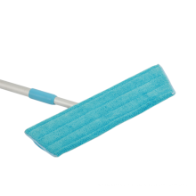 New design aluminum mop handle floor cleaning microfiber flat mop